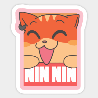 Nin Nin Sticker